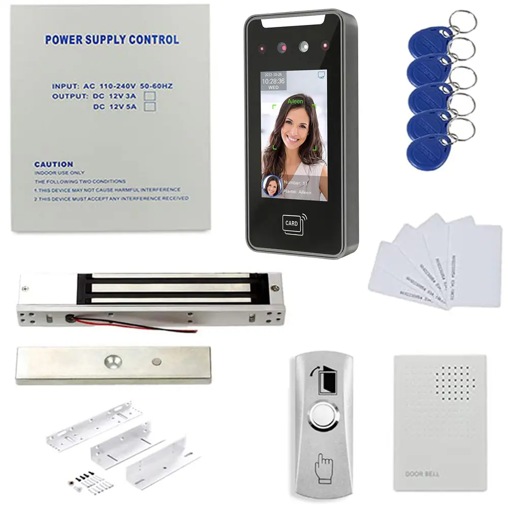 MENGQI-CONTROL 2MP HD 4inch Dynamic Detection Face Recognition Controller Card PIN Access Control System 110-240V Power Supply Box(Can Add Battery) 600lbs Magnetic Lock Hands-Free Entry Click to see full view Product Image Product Image Product Image Product Image Product Image Product Image4+ Product Video 2 VIDEOS  Ask Rufus  Can it store more than one fingerprint?   Does it have night vision?   Is it weatherproof?   Ask something else MENGQI-CONTROL 2MP HD 4inch Dynamic Detection Face Recognition Controller Card PIN Access Control System 110-240V Power Supply Box(Can Add Battery) 600lbs Magnetic Lock Hands-Free Entry